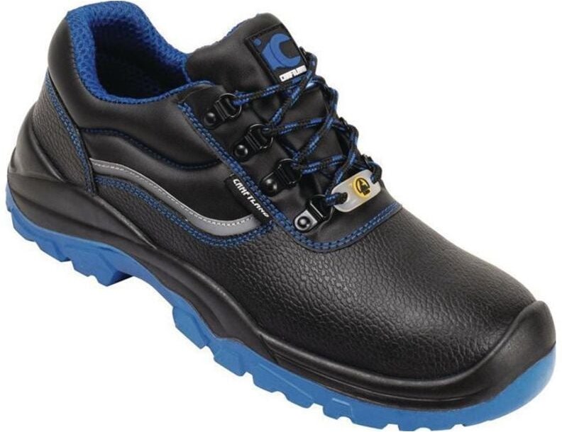 Craftland - Sicherheitsschuh nauen Größe 46 w. 10,5 schwarz/blau S3 fo sr esd en iso 20345