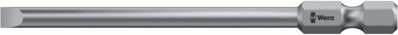 Schlitzklinge, Schaft e 6,3, Kreuzschlitzgröße 4, 89 mm Länge - Wera