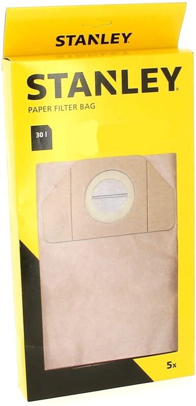 Staubsaugerbeutel pro 5 30l für stanley staubsauger