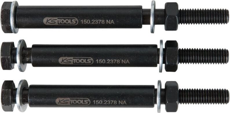 KS-Tools 150.2378 Zugstreben für Halbschalen-Satz, 3-tlg.