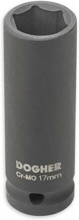 Sechseckiger CrMo-Prallbehälter s/l 1/2 11mm Dogher 571-11