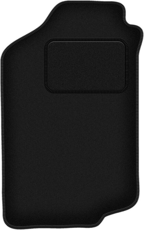 Fahrermatte schwarz für: Volkswagen Golf II Schrägheck (1983-1992)