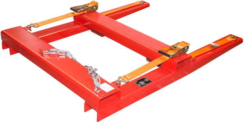 Bauer Langgutseitenlader LSL, lackiert, Feuerrot