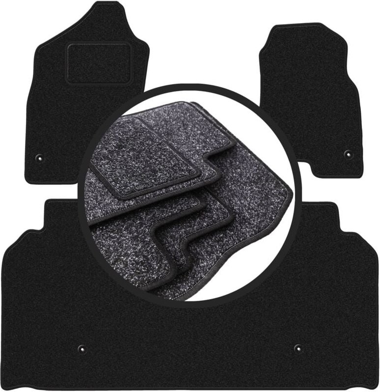 ANTHRA Autofußmatten für: Dodge RAM 1500 lang (2019)