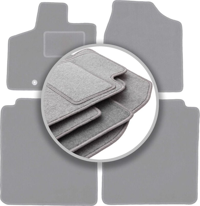 Graue Automatten für: Chrysler Grand Voyager V Minivan (2008-2016)