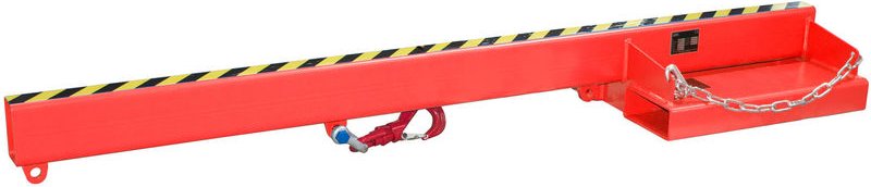 Bauer Lastarm LA 2400-5,0, lackiert, Feuerrot