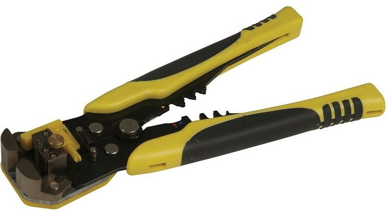 Thumbnail - Silverline - Robuste Abisolier- und Kabelschuhzange 205 mm