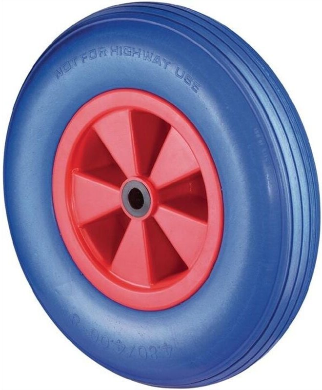 BS Rollen Polyurethanrad blau Rollenlager 260 mm 160 kg - D16.260