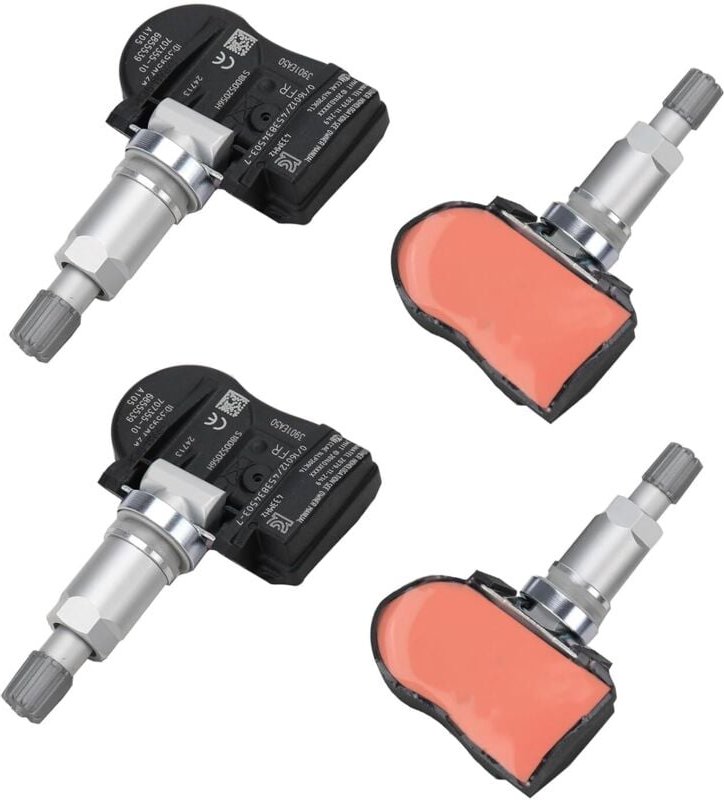 4 Pièces Capteur de Pression des Pneus, avec BMW Série 1 2 3 4 M3 F20 F21 F22 F23 F87 F45 F30 36106881890 36106856209