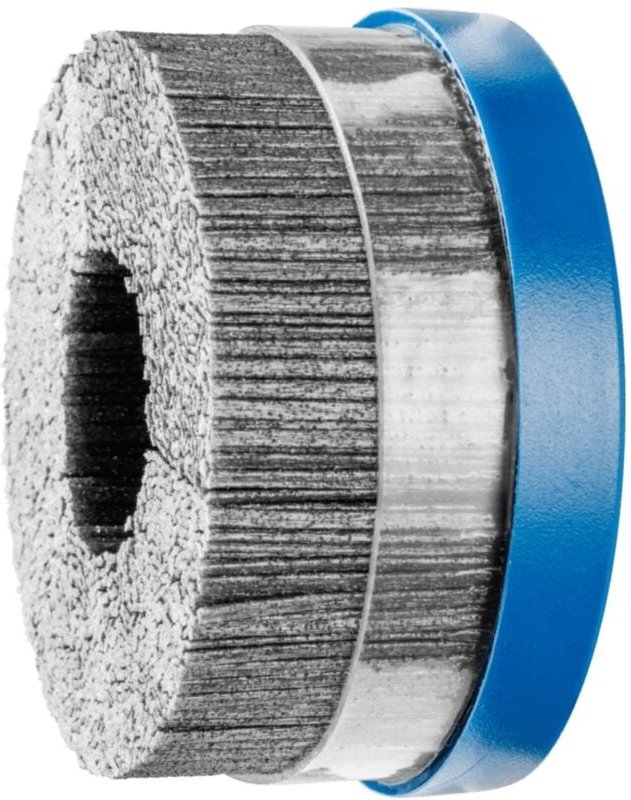Pferd - composite Tellerbürste dbur ø 100x22,2 mm Bohrung SiC-Filament-Ø 1,14 mm Korn 80 stationär