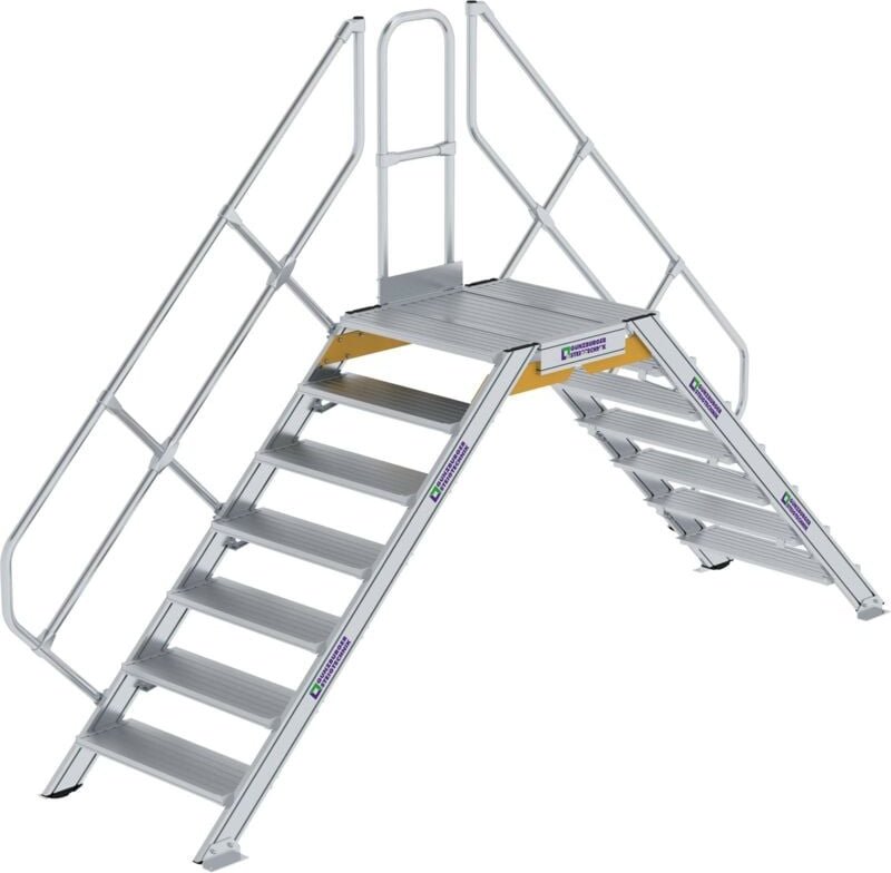 Günzburger Steigtechnik - berstieg 45° Stufenbreite 800 mm 7 Stufen - 600947