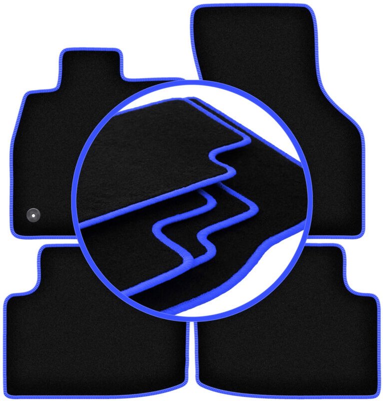 CARLUX-BLUE Automatten für: Cupra Formentor SUV (2020-)