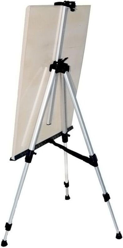 Trade Shop - Künstlerische Staffelei, faltbar, Leinwandhalterung aus Aluminium, 160 cm, Zeichnung -