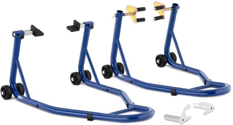 MSW - 2 Montageständer Motorrad Aufbocker Motorradheber Vorder- und Hinterrad 200 kg