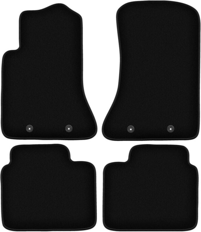 BASIC schwarze Veloursmatten für: Opel Omega B Limousine, Kombi (1994-2003)