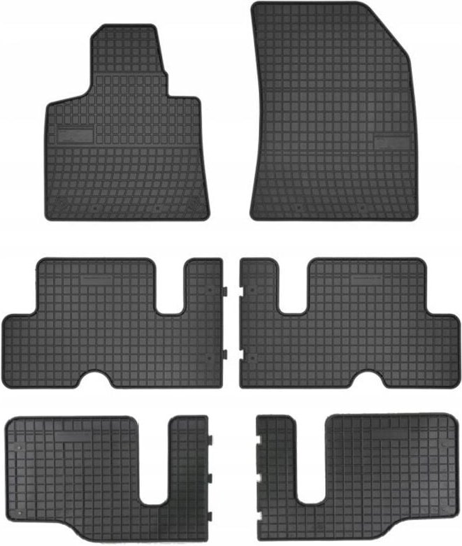 GUMMIMATTEN CITROEN C4 Picasso II 7 sitze 2013-