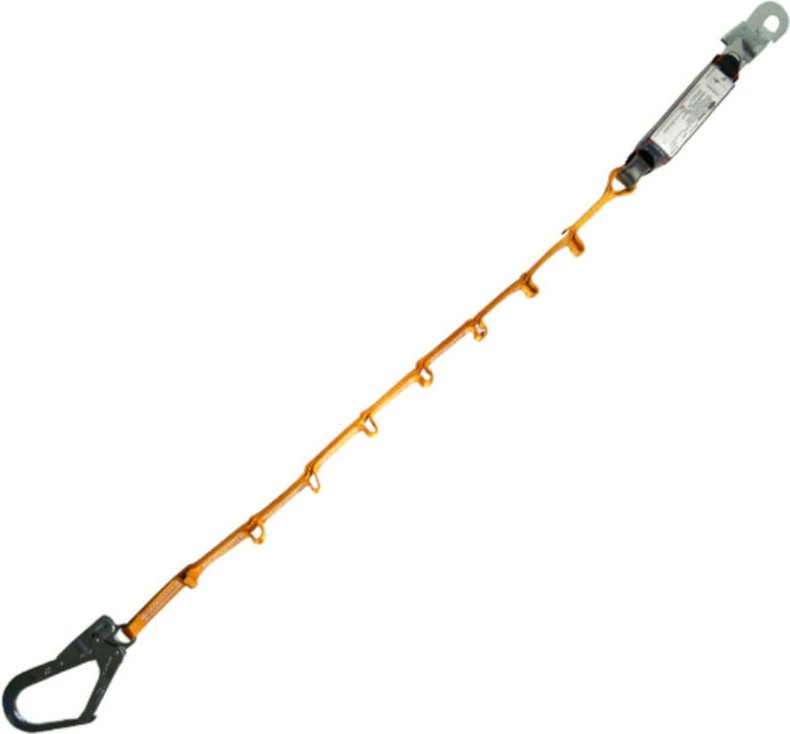 CLIMAX Bandfalldämpfer 1,45m mit 2 autom. Haken aus legierten Stahl