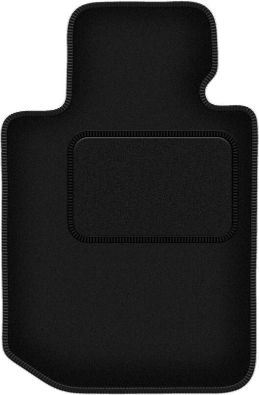 Fahrermatte schwarz für: BMW 2 G42 Coupé (2021-2022)