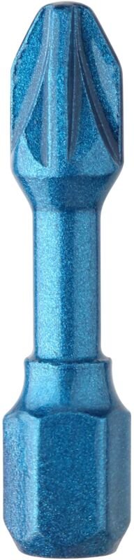 Schlagschrauber-Bits Impact Blue-Shock Pozidriv - U612 PZ2 Lang. Gesamtlänge 30 - Packung mit 5