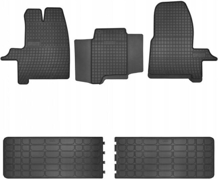GUMMIMATTEN FORD TRANSIT Mk8 2013-2024 7 Personen