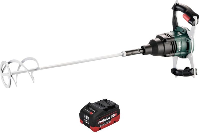 Metabo RW 18 LTX 120 Akku Rührwerk 18 V 40 l Mischmenge 1x LiHD Akku 10,0 Ah - ohne Ladegerät