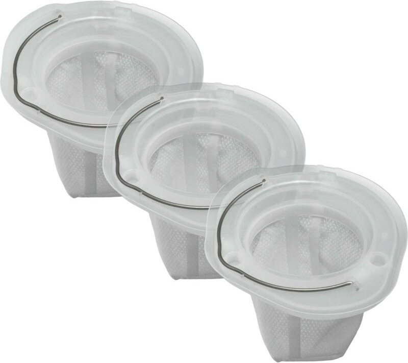 Filterset 3x Staubsaugerfilter kompatibel mit Black & Decker Dustbuster DVJ320B-QW Staubsauger - Schmutzfilter, Filterei...