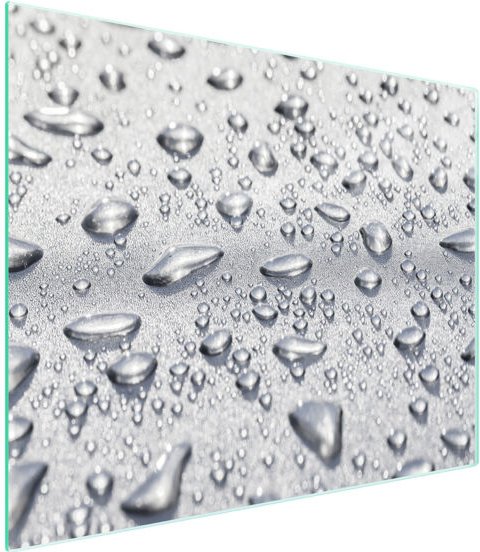 Glasschneidebrett 52x30 Tropfen