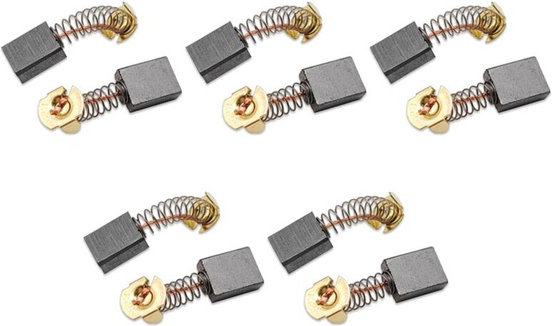 Thumbnail - 10Pcs 137212360 137212410 Kohlebürsten X3QK für Gehrungssäge Motorbürste