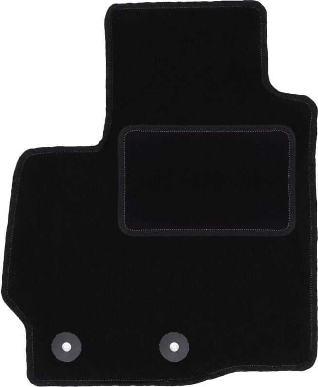 Fahrermatte schwarz für: Mitsubishi Outlander II Crossover (2006-2013)