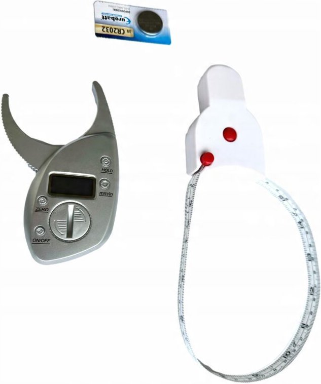 Elektronisches Taillenumfangsmessgerät + Umfangsmaßband (Set)