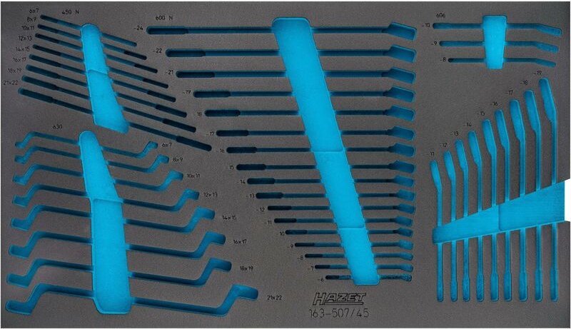 Thumbnail - 2-Komponenten Weichschaumeinlage 163-507L ∙ l x b: 691 mm x 392 mm