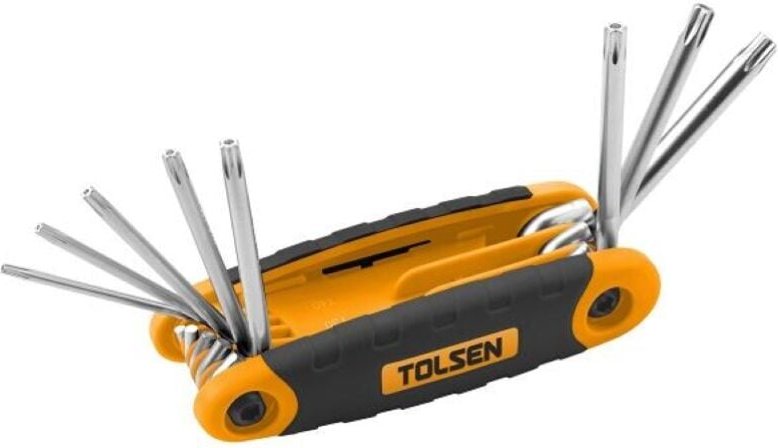 Satz 8stk Torxschlussel Mit Taschenloch Ex 20059t Tolsen