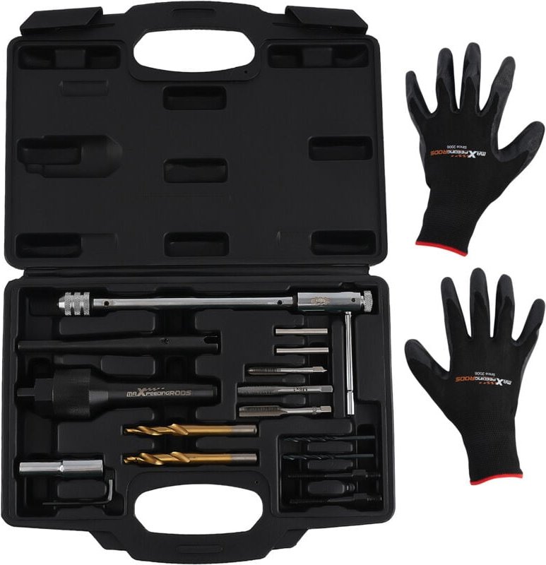 Glühkerzen Ausbohr Werkzeug M8 M10 Gewinde Reparatur Satz for Mercedes Audi VW