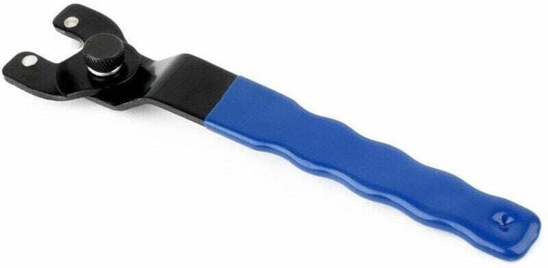 Schleiferschlüssel, Schraubenschlüssel für Schleifmaschinen, Winkelschleiferschlüssel, Winkelstiftschlüssel, mit Kunstst...