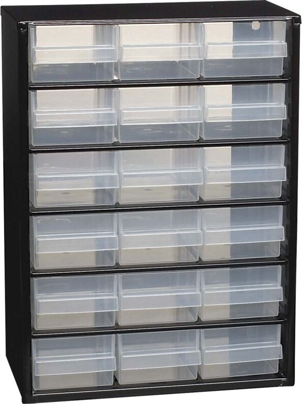 Schließfach mit 18 Schubladen 420x306x147mm STILKER - 09008