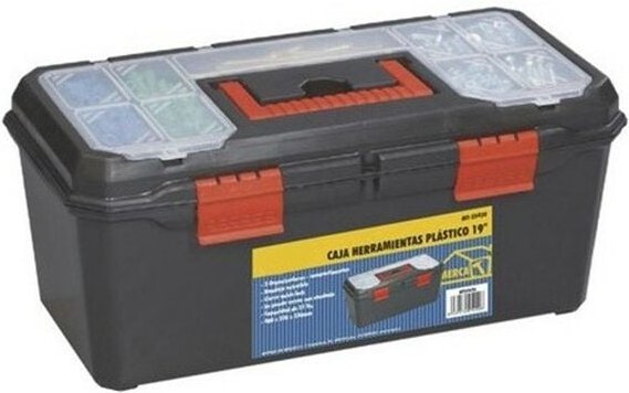 Kunststoff Werkzeugkasten 19 Mit Organizer Mit Abteilen Am Oberen 16038387