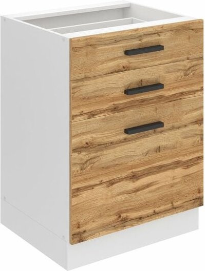 Unterschrank Küche, Küchenunterschrank 60 cm Breite. sdsz Küchenunterschrank ohne Arbeitsplatte. Küchenschrank mit Schub...