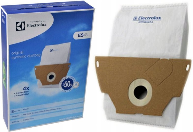 Ersatzteil - Staubsaugerbeutel 4 St + Filter - - tornado Electrolux hoover, paris-rhone, progress, volta
