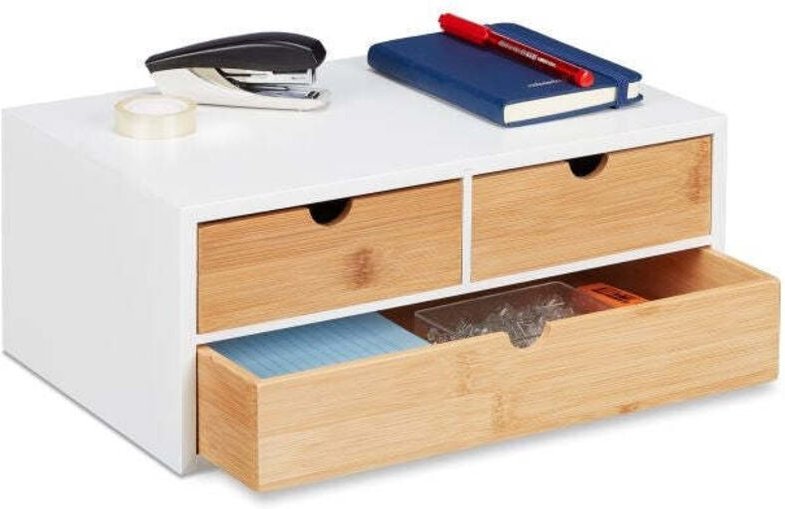 Desk organiser 3 drawers