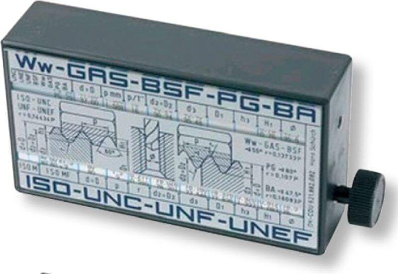 Gewindeanzeiger (Filetor) 110x60x30mm