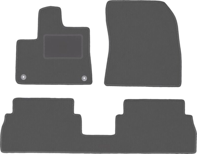 Graphit-Fußmatten für: Citroen Rifter Kombivan (2018-)