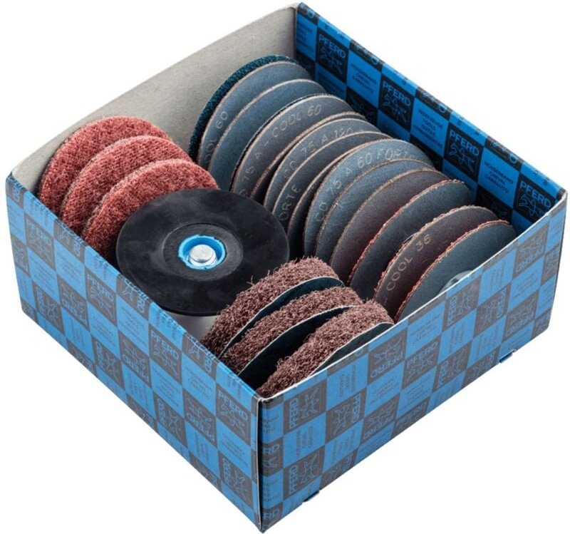 Pferd - 42790075 Schleifscheiben-Set Durchmesser 75 mm 1 St.