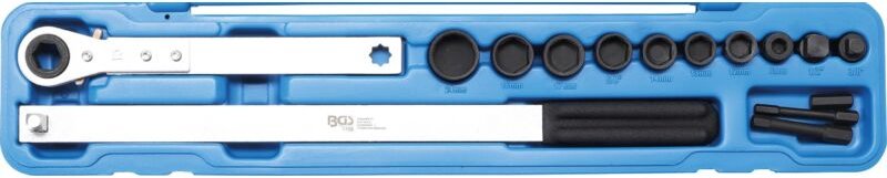 Bgs Technic - Rippen-Keilriemen-Ein- und Ausbau-Satz 10 mm (3/8') + 12,5 mm (1/2')