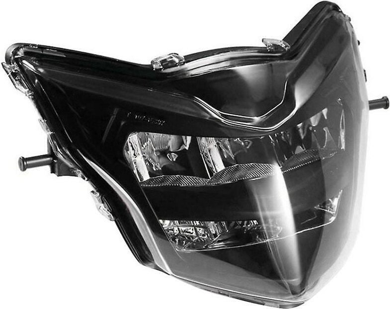 Woosien - Motorrad Scheinwerfer Transparent Front Lampe Kopf Licht Lampe Sockel Für Lc135 V2 V6