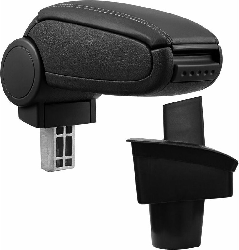 Pro.tec - Mittelarmlehne vw Passat B6 3C mit Staufach Kunstleder Schwarz