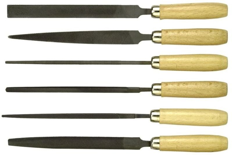 Schlüsselfeilen-Set 6-teilig Feilen