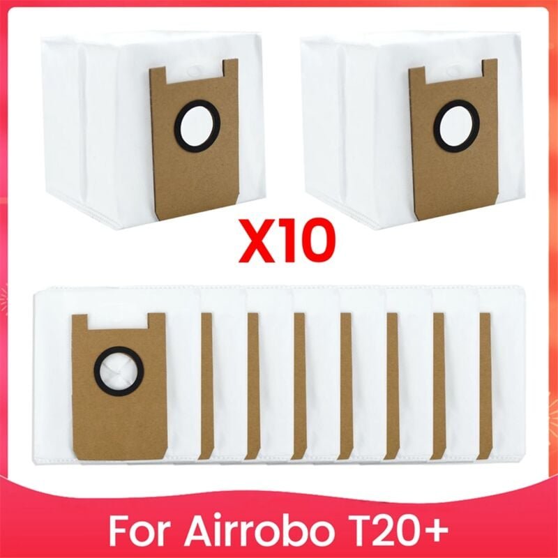 Thumbnail - Ersatz-Staubbeutel für Roboterstaubsauger, 10er-Pack