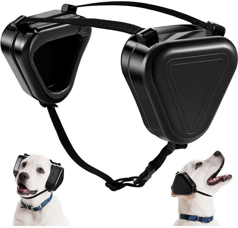 Hunde-Gehörschutz-Ohrenschützer, Hunde-Gehörschutz-Ohrenschützer, Schwarze Hunde-Ohrenschützer, Hunde-Gehörschutz, Geräu...