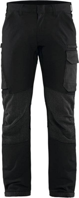Blakläder Service Bundhose, schwarz / dunkelgrau, Konfektionsgröße 56