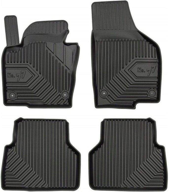 GUMMIMATTEN Volkswagen Tiguan 1 2007-2016 KOFFERRAUM 77